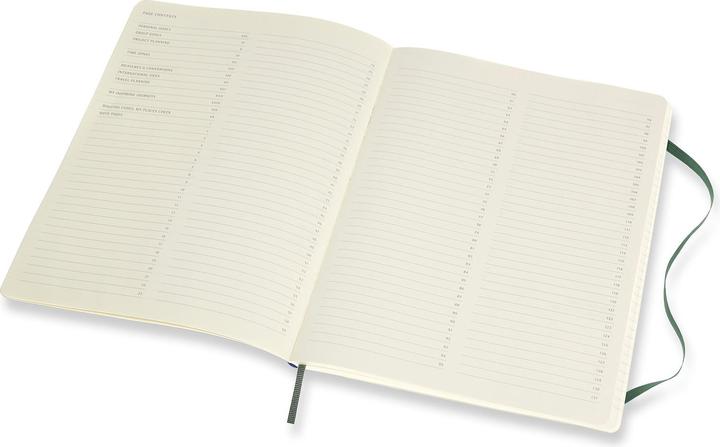 Image du produit Moleskine Carnet de notes professionnel (19 x 25 cm, À rayures, Couverture souple)