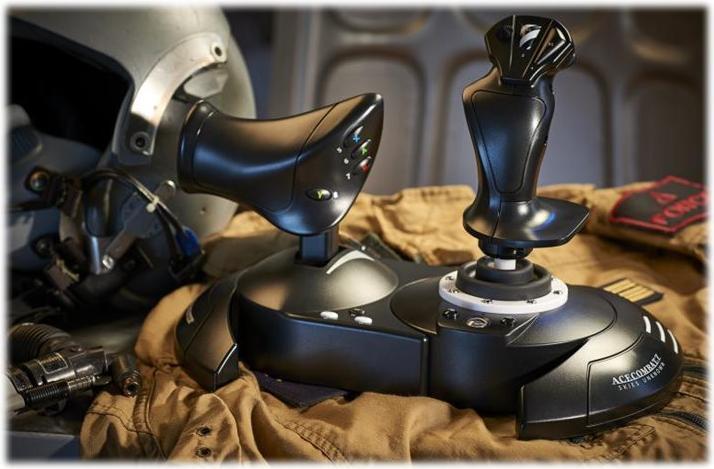 Actual product image Thrustmaster T. Flight Hotas One MSFS Special Edition (Xbox Series S, Windows, Xbox One S, Xbox One X, Xbox Series X)