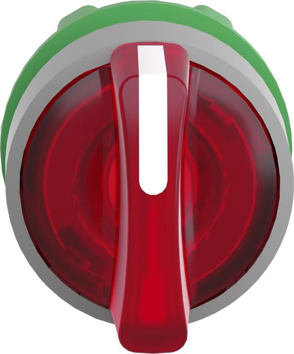 Actual product image Schneider Electric Illuminated selector switch, front, plastic, ZB5AK1743C0