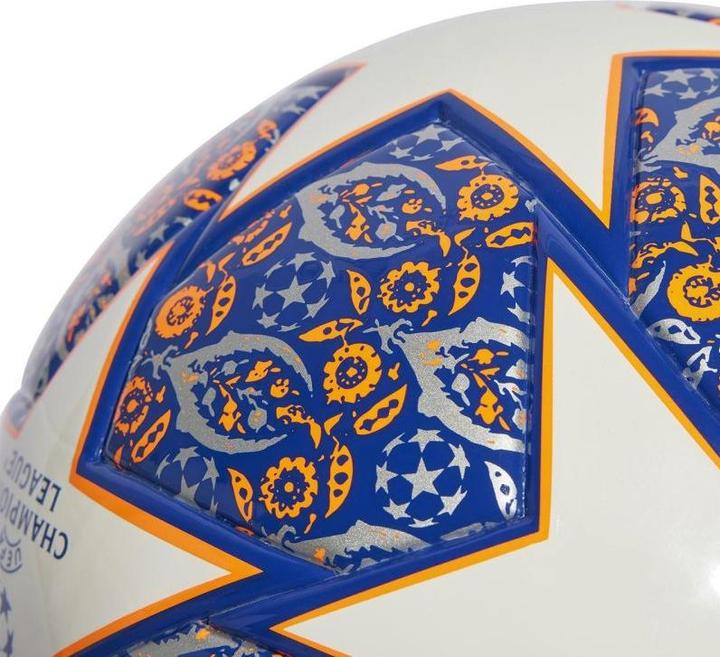 Image du produit adidas Piłka nożna Junior UCL 350 League Istanbul biało-niebiesko-pomarańczowa HT9008 4 (4)