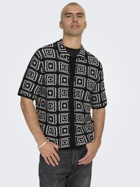 Immagine prodotto Only & Sons ONSBART Gestricktes Polo-Hemd Polo (L)