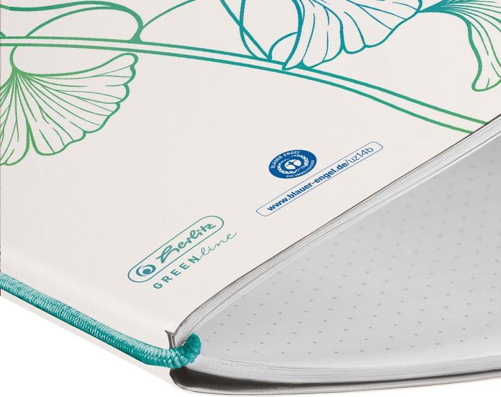 Actual product image Herlitz my.book flex notebook A5 40 sheets white (A5, Dotted, Soft cover)