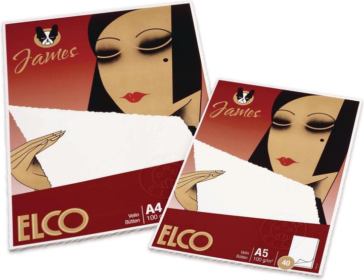Image du produit Elco James Velin (A5, Blanc, Couverture souple)