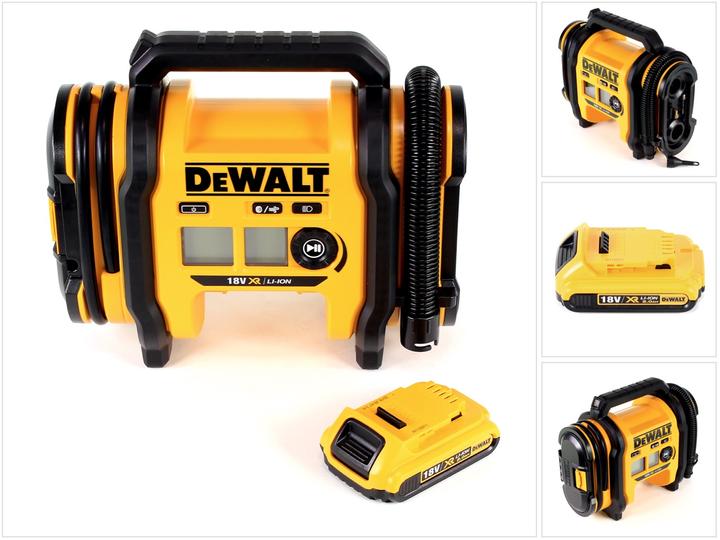 DeWalt DCC 018 N Akku Luftkompressor 18V 11bar KFZ + 1x Akku 2,0Ah - ohne Ladegerät (11 Bar, 14.70 l)