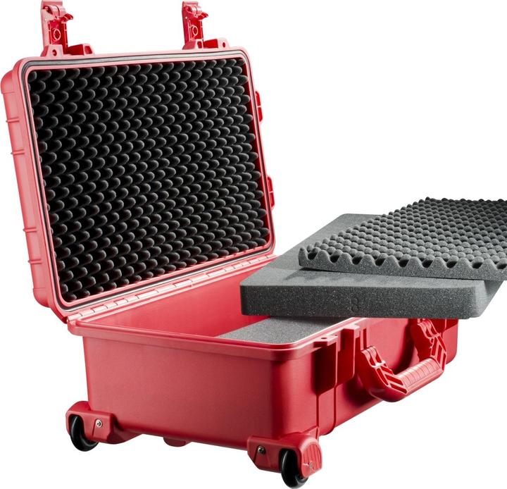 Produktbild mantona Outdoor Schutz-Trolley, rot Trolley Innenmass (B x H x T)=30 (Kamera Zubehörtasche, 0.30 l)