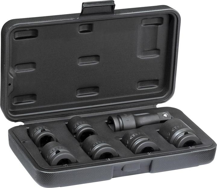 Produktbild Gedore Kraftschrauber-Satz 1/2" 7-tlg 6-kant 10-24 mm (1/2")