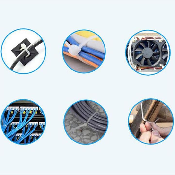 Produktbild Techly 306356 Nylon cable ties 10 (100 mm, 100 Stk.)