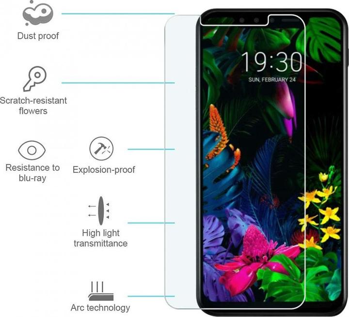 Immagine prodotto Screenguard LG G8S ThinQ Pellicola protettiva in vetro Design amichevole (1 Pezzo/i, G8s ThinQ)