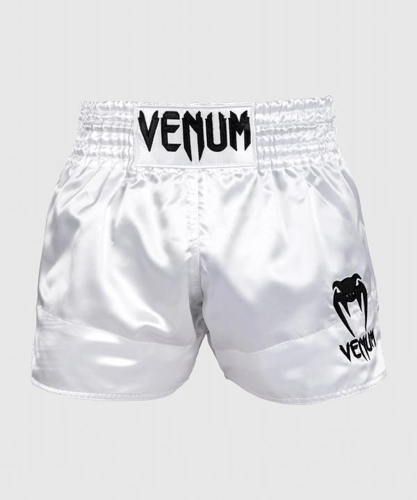 Produktbild Venum Classic Muay Thai Shorts - White/Black (M)