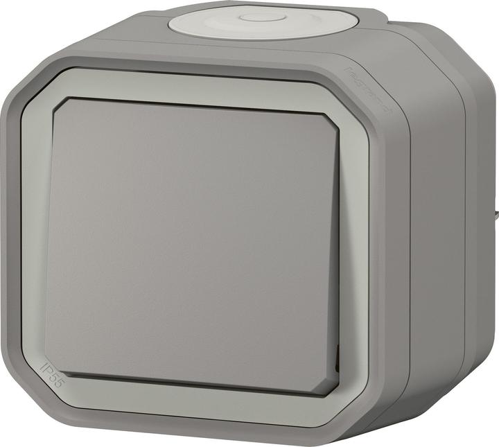 Actual product image Legrand Plexo NEW changeover switch 069711L 10 AX grey