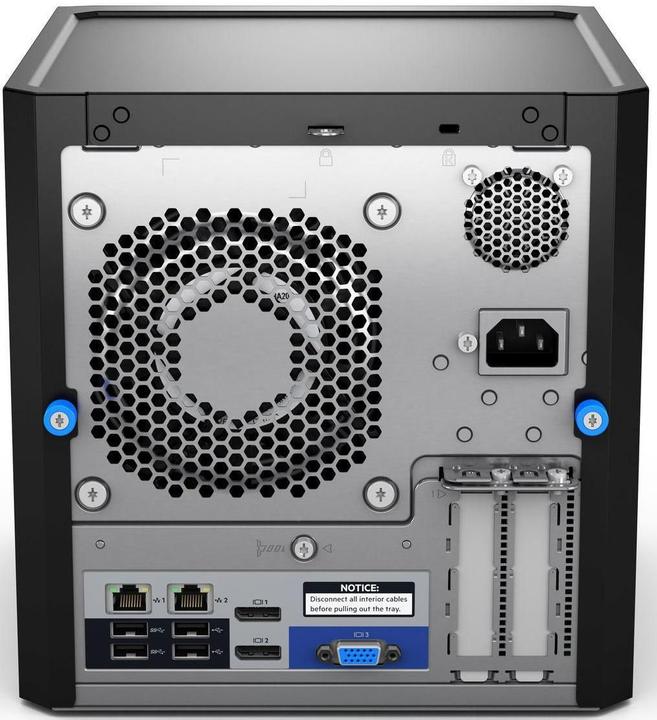 Actual product image HPE ProLiant MicroServer Gen10 (AMD Opteron X3216, 8 GB, Micro Server)