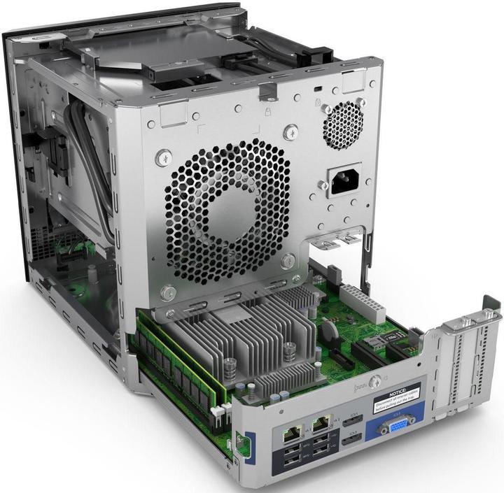 Actual product image HPE ProLiant MicroServer Gen10 (AMD Opteron X3216, 8 GB, Micro Server)