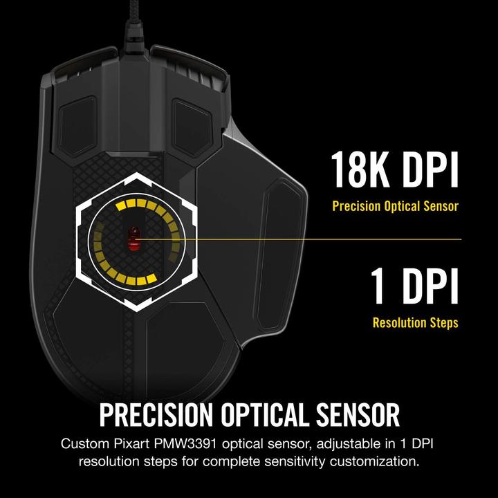 Produktbild Corsair Glaive RGB Pro (Kabelgebunden)