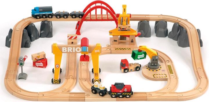 Brio Brio-Set mit Eisenbahngleisen Railway Deluxe, 33097