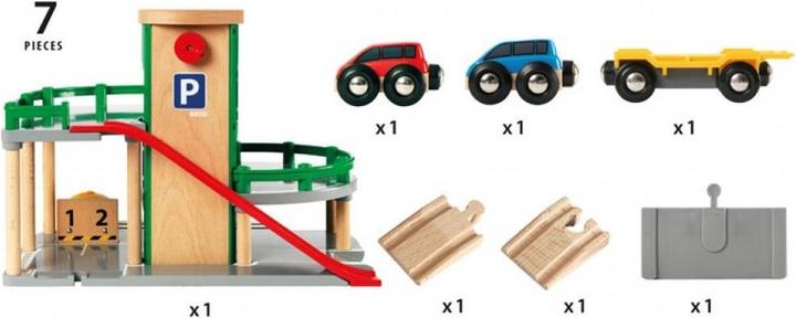 Actual product image Brio Multi-storey car park Strassen&Schienen
