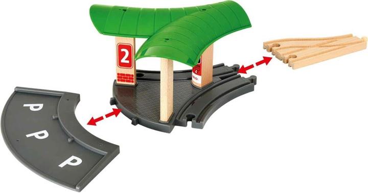Image du produit Brio Train de passagers avec gare routière