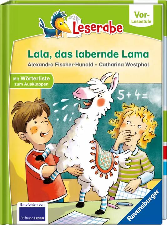 Produktbild Ravensburger Leserabe - Vor-Lesestufe: Lala, das labernde Lama (Deutsch, Alexandra Fischer-Hunold, 2023)