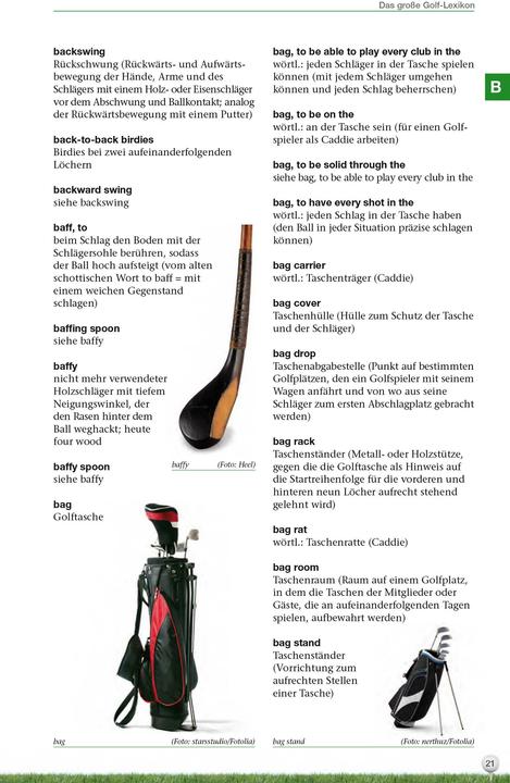 Produktbild Das grosse Golf Lexikon (Deutsch, Patrick Labriola, Jürgen Schiffer, 2015)
