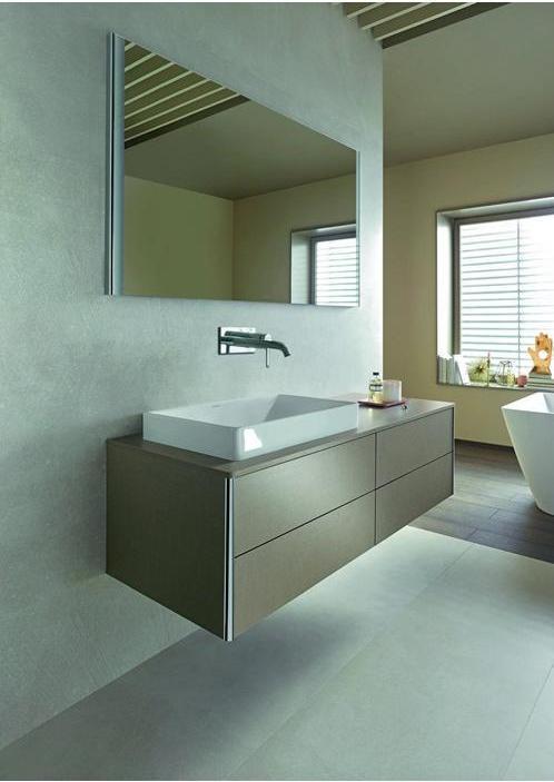 Actual product image Duravit Countertop basin DURASQUARE o ÜL o HLB ground 600x345mm white WG (345 mm, 600 mm)