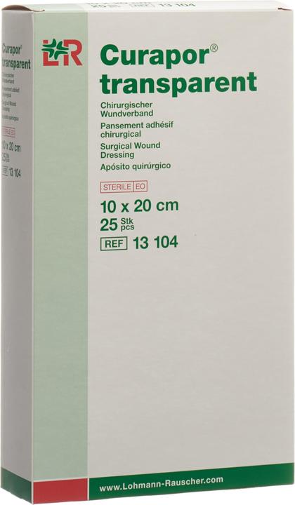 Immagine prodotto Curapor Medicazione per ferite 10x20cm trasparente (25 x)