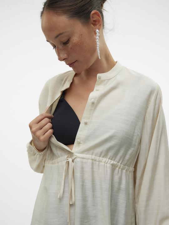 Image du produit Mamalicious Coupe normale Col mandarin Top Blouse (XS)