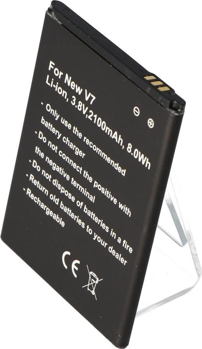 Actual product image AccuCell Battery iNew V7 Mobile Phone Battery EL395468PV