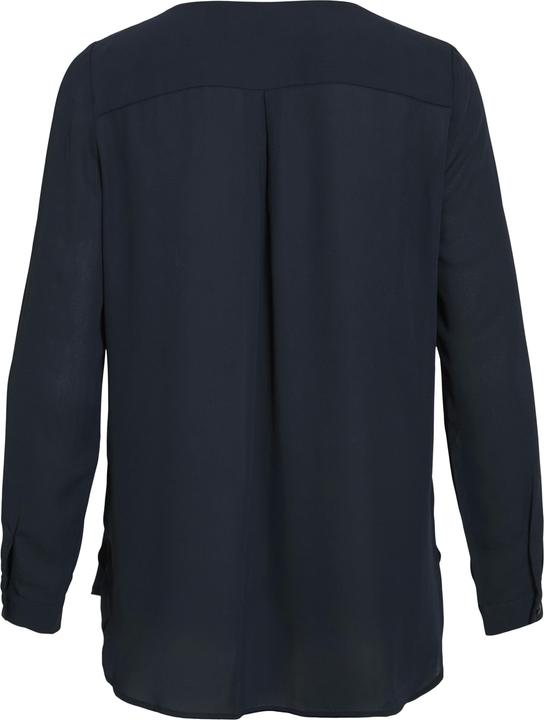 Actual product image Vila High Low Split Collar Shirt (XXL)