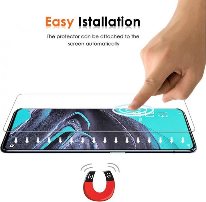 Produktbild Screenguard Oppo Reno2 Z Panzerglas Schutzfolie Case Friendly Design (1 Stück, Oppo Reno 2 Z)