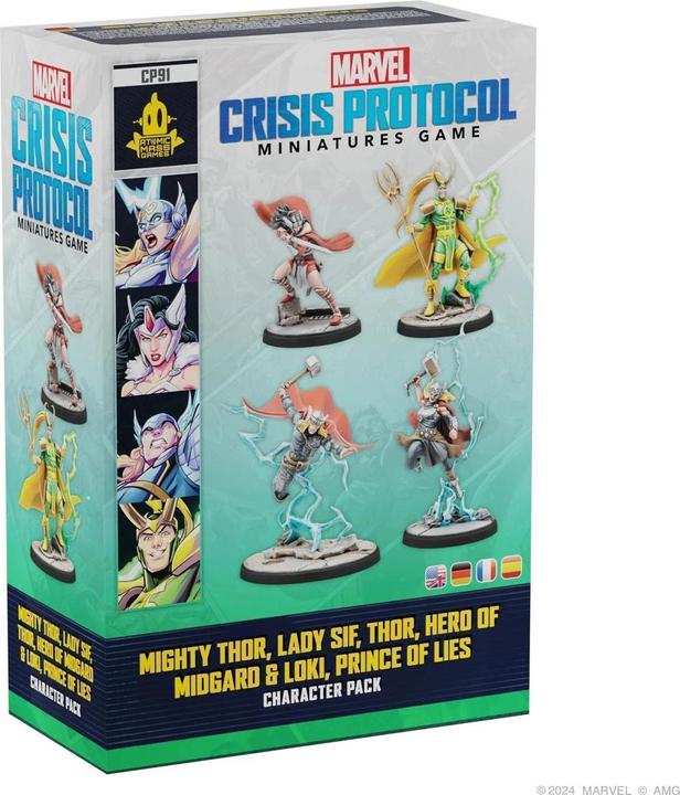 Immagine prodotto Atomic Mass Games Protocollo di Crisi Marvel - Mighty Thor, Lady Sif