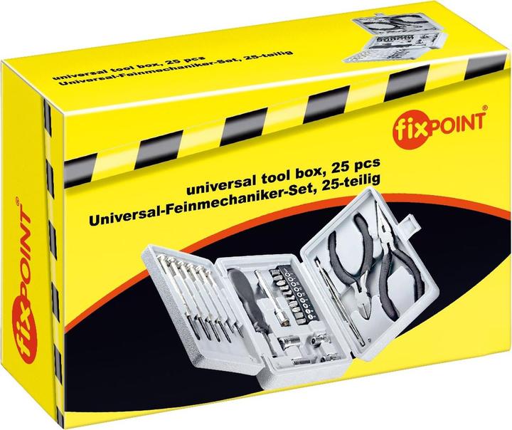 Produktbild InLine Goobay Universal-Feinmechaniker-Set, 25-teilig, in Plastikbox