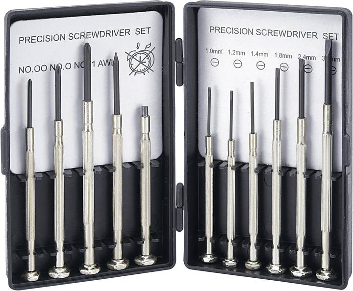 Produktbild InLine Präzisions-Schraubendreher-Set, 11-teilig