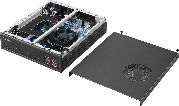 Actual product image Shuttle Barebone XPC slim DH32U Intel Pentium Gold 7505 2x32GB DDR4-3200 2xSODIMM 4xUSB 3.2 4xHDMI noOS (Intel Pentium Gold 7505)