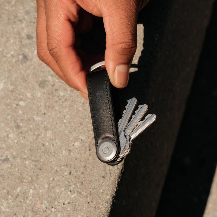 Produktbild Orbitkey Hybrid Leather Key Organiser - Black