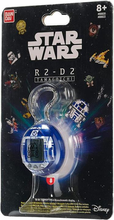 Actual product image Bandai STAR WARS - R2-D2 (Edition Bleue) - Tamagotchi (German, French, Multilingual, Italian, English)