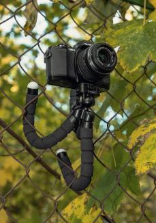 Image du produit Fotopro Statyw elastyczny RM-100-1 - czarny (Matières plastiques)