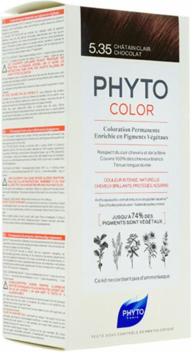 Image du produit Phyto color 535 castaño claro dorado (535 castaño claro dorado)