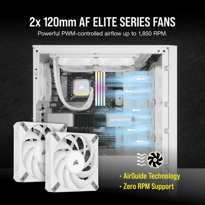 Actual product image Corsair iCUE H100i RGB ELITE