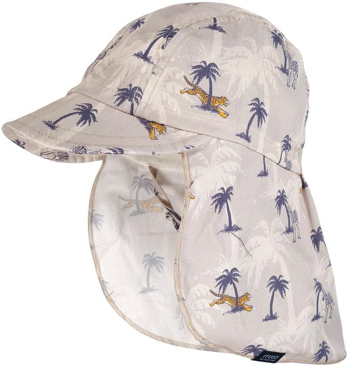Actual product image Maximo Summer cap silver grey Africa animals size 49 (49)