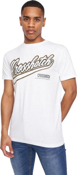 Actual product image Crosshatch Mens Cronstand Logo T-Shirt (L)