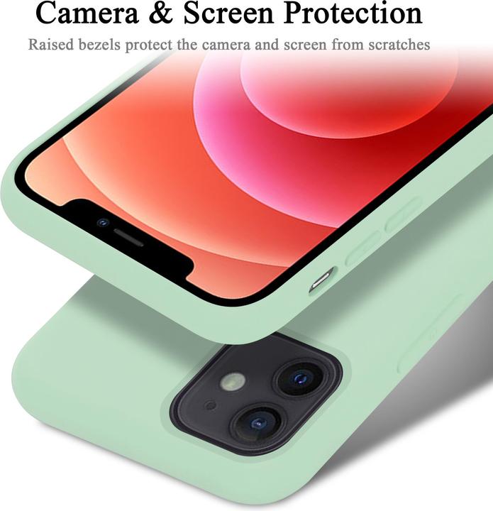 Image du produit Cadorabo TPU Liquid Silicone Case Cover (Apple iPhone 12 mini)