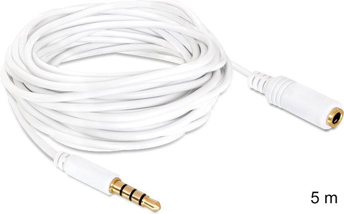 Image du produit Delock 4-pin (5 m, Jack 3,5 mm (AUX))