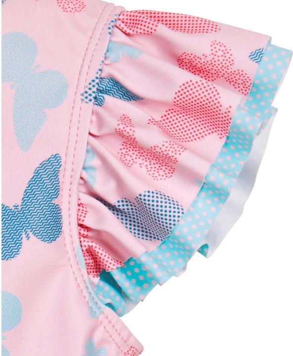 Produktbild Playshoes UV-Badebekleidungsset Schmetterling Rosa/Türkis Gr. 122-128 (122, 128)