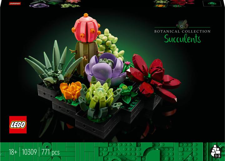 Actual product image LEGO Succulents (10309, LEGO Botanical, LEGO Rare Sets)