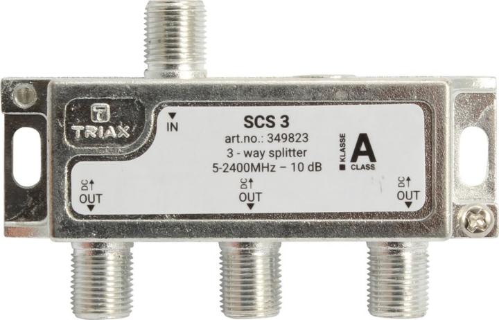Actual product image Triax SCS 3 F-distributor 5-2400 MHz DC (Cords)