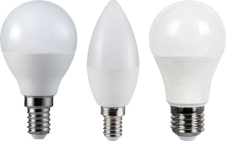 Actual product image Müller Licht LED bulb 9W E27 806lm 4000K opal CRI >90 (E27, 8.50 W, 806 lm, 1 x, F)