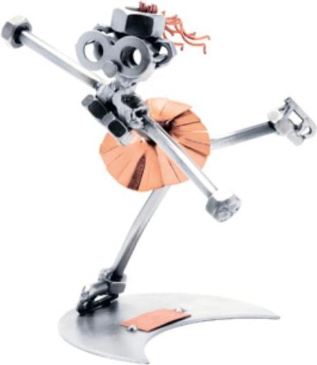 Actual product image Hinz & Kunst 078 - Figure "Figure Skater" (16 x 14 x 18 cm)