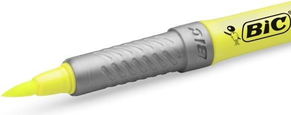 Image du produit Bic ® Surligneur Flex 1-4mm jaune (Jaune, 4.30 mm, 1 x)