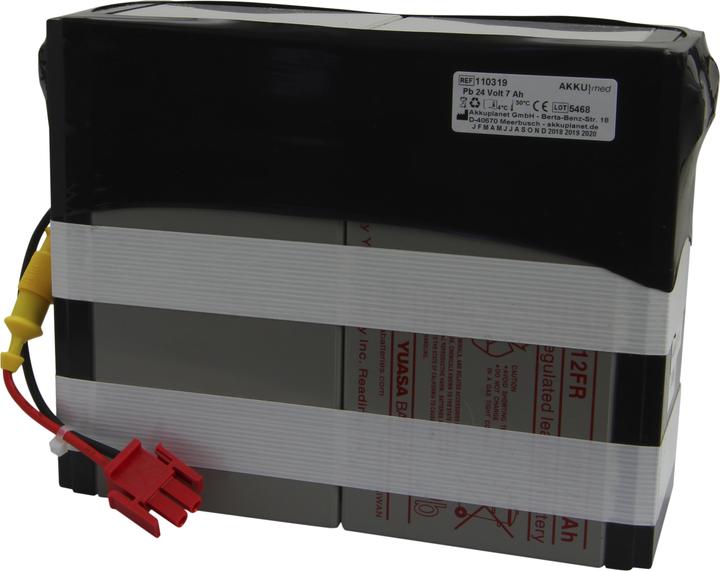 Produktbild XCell Blei Akku passend für Puritan Bennett Beatmungsgerät 840 - 4-070523-sp (7000 mAh)