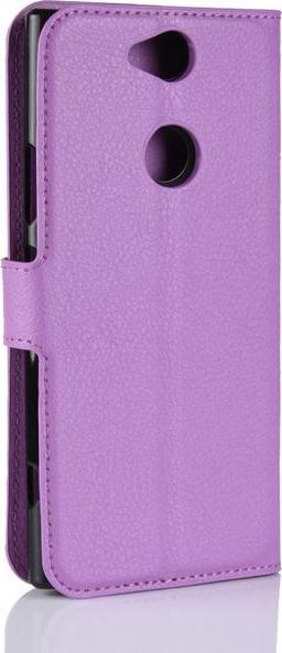 Actual product image MU Classic Litchi Leather Bookcover Series (Xperia XA2 Plus)