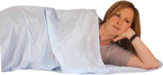 Image du produit TravelSafe Garniture de sac de couchage en soie - Momie (2.40 m)